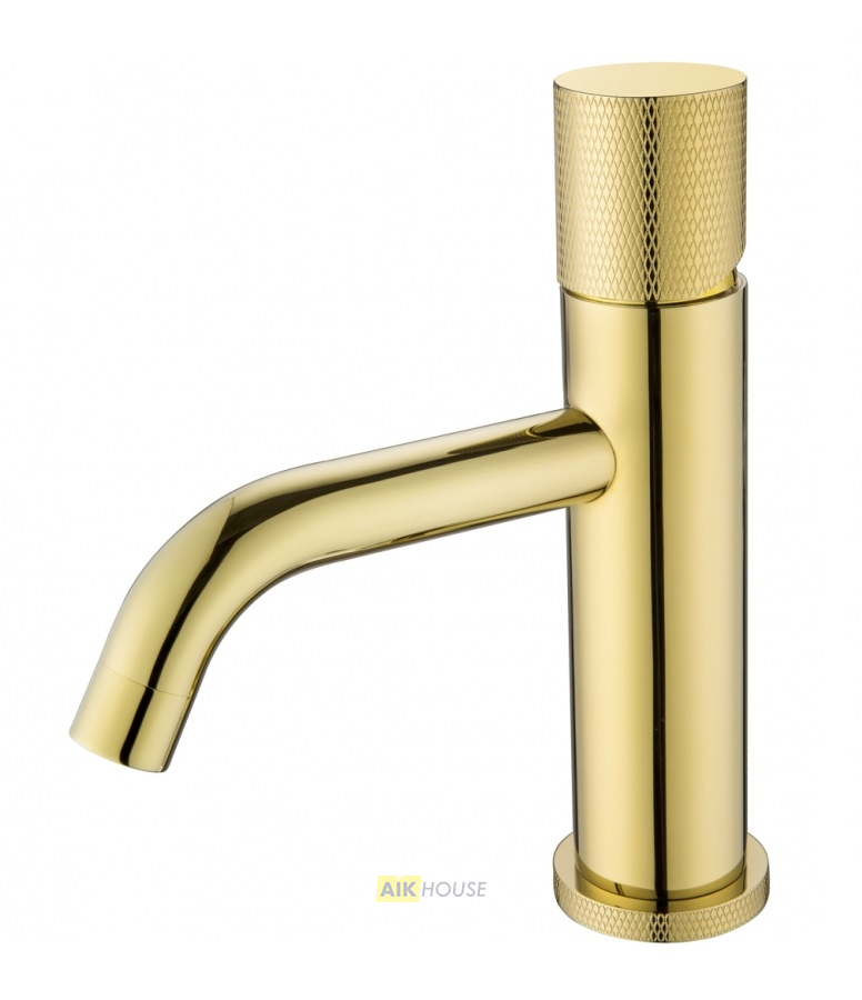Смеситель Boheme Stick 121-GG.2 для раковины, gold touch gold