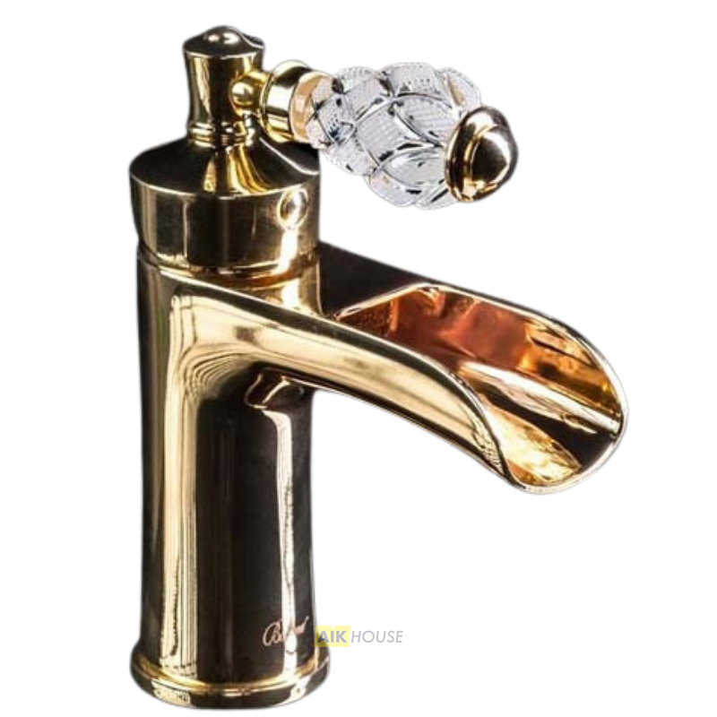 Смеситель Boheme Vogue Crystal 211-CRST для раковины