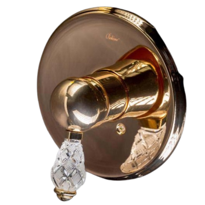 Смеситель Boheme Crystal 285-CRST с внутренней частью, для душа