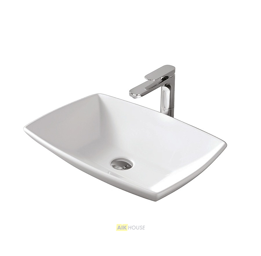 Раковина ArtCeram Jazz JZL002 белый матовый