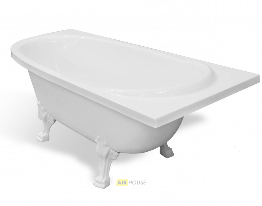Ванна из искусственного камня Эстет Венеция 170x80, R
