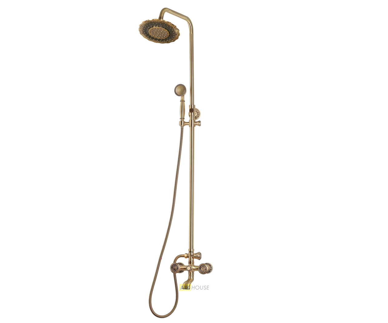 Душевая стойка Bronze De Luxe Royal 10121DF