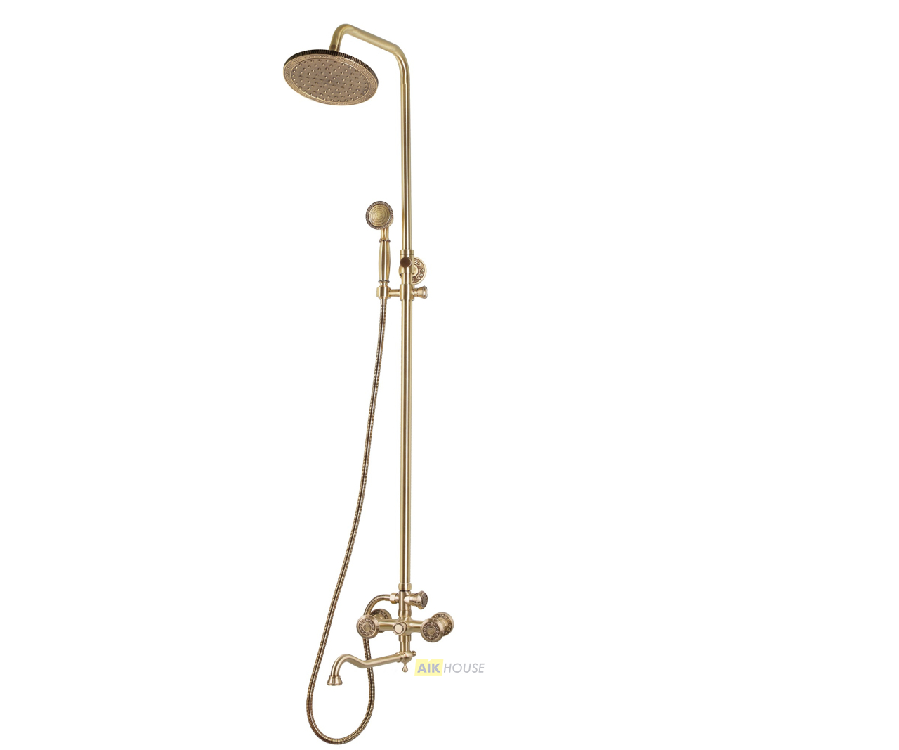 Душевая стойка Bronze De Luxe Royal 10121DR