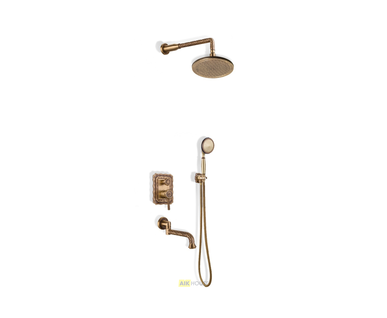 Душевая стойка Bronze De Luxe Royal Windsor 10137R