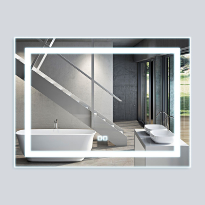 Зеркало LED VLM-2C120 1200x800 c сенсорным выключателем и диммером