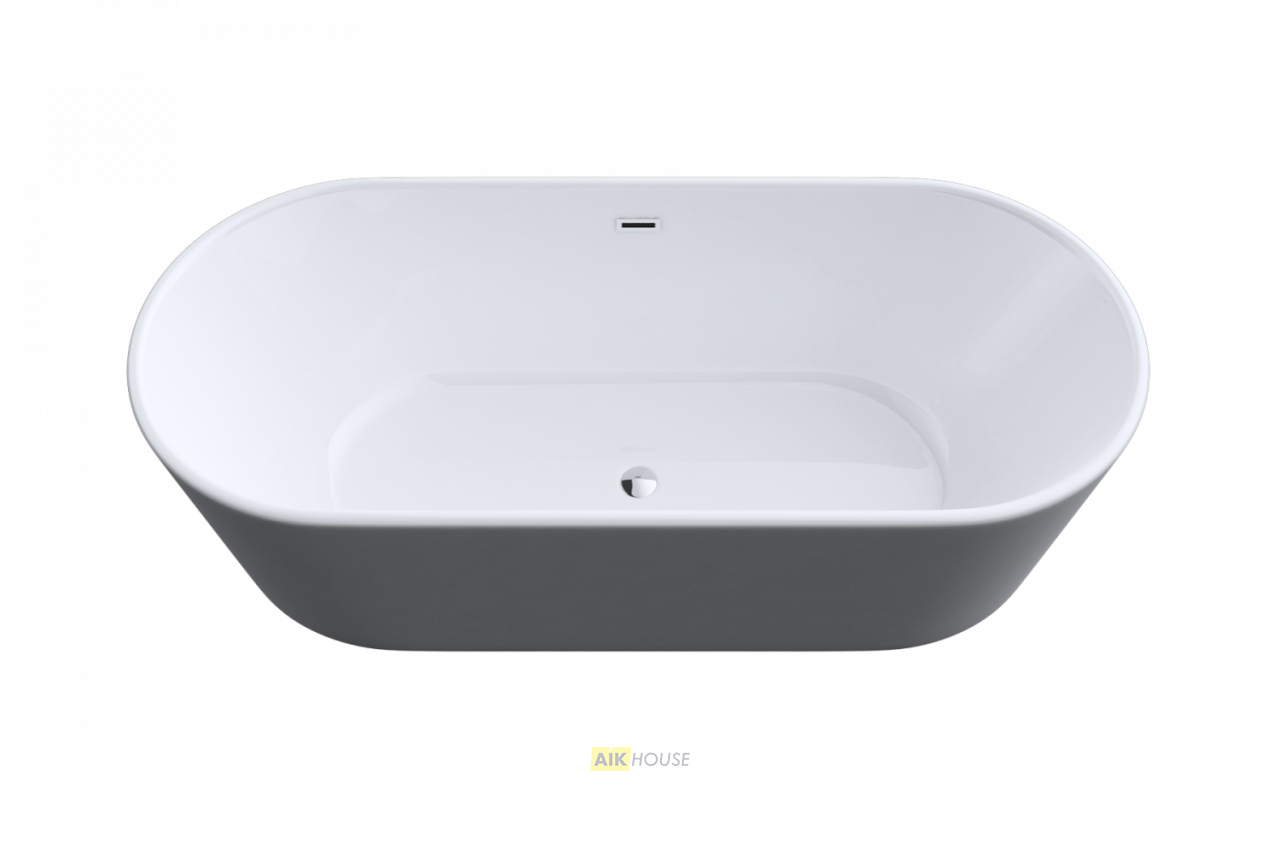 Акриловая ванна ARTMAX AM-525-1700-745 отдельно стоящая со сливом-переливом