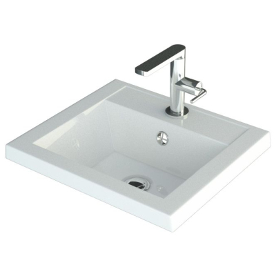 Раковина из искусственного мрамора ART&MAX AM-LAV-400-MR-A