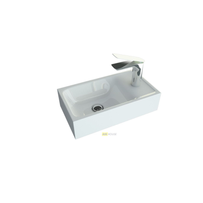 Раковина из искусственного мрамора ART&MAX AM-LAV-500-MR-Mini