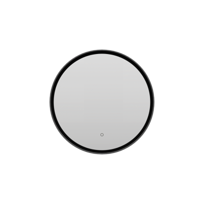 Зеркало Brevita Pluto 60 черный PLU-Nim6-060-black