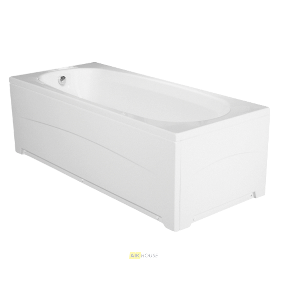 Акриловая ванна CEZARES ECO-130-70-40-W37, 130x70x40