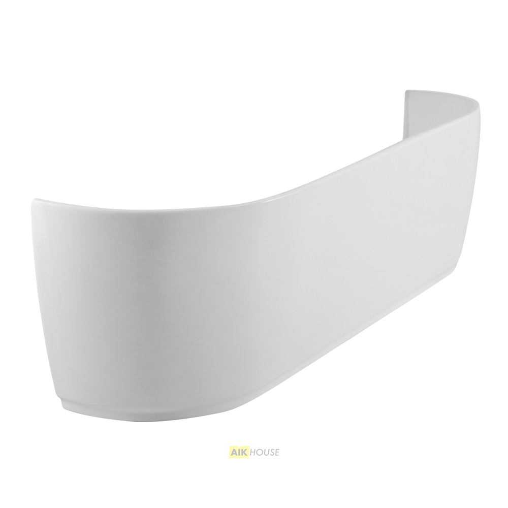 Передняя панель для акриловой ванны METAURO-wall-180-SCR-W37, 180x5x40