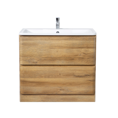 Тумба с раковиной напольная BelBagno ALBANO 90 Rovere Rustico, раковина белая