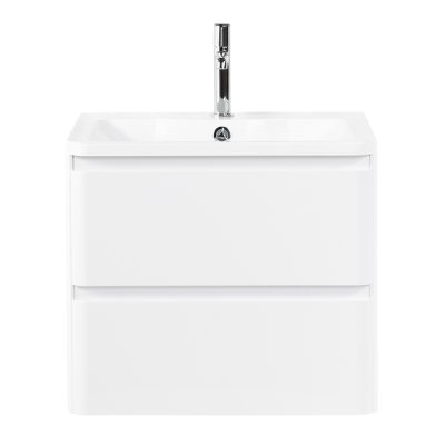 Тумба с раковиной подвесная BelBagno ALBANO 70 Bianco Lucido, раковина белая