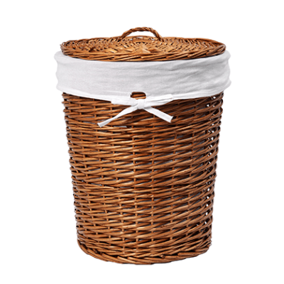 WasserKRAFT Leine WB-350-L Плетеная корзина для белья с крышкой