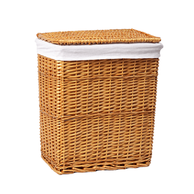 WasserKRAFT Ammer WB-370-L Плетеная корзина для белья с крышкой