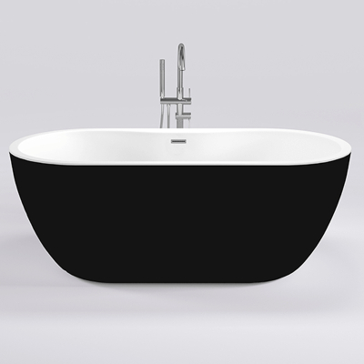 Акриловая ванна B&W SB111 Black (1800x750x580)