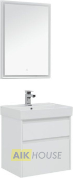 Мебель для ванной Aquanet Nova Lite 60 белый (2 ящика)