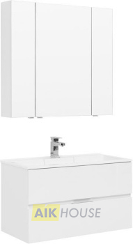 Мебель для ванной Aquanet Алвита 90 белый