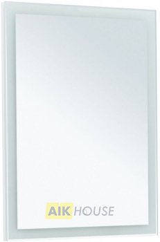 Зеркало Aquanet Гласс 60 белый LED