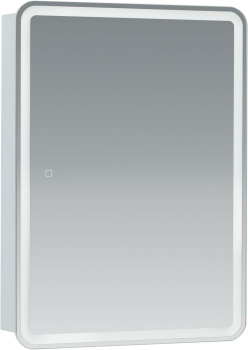 Зеркало-шкаф Aquanet Оптима 60 с LED подсветкой