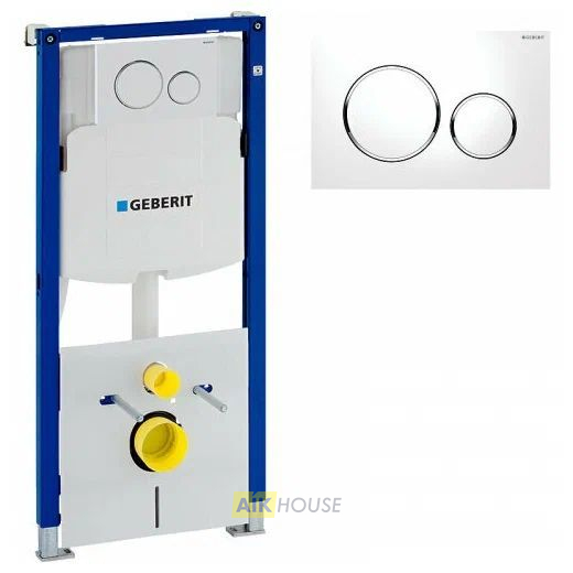 Система инсталляции для подвесного унитаза Geberit Duofix Sigma 111.301.KJ.5 с панелью смыва