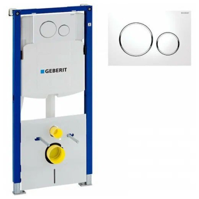 Система инсталляции для подвесного унитаза Geberit Duofix Sigma 111.301.KJ.5 с панелью смыва