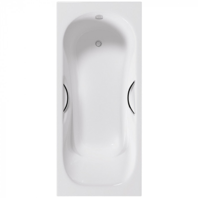 Ванна чугунная Delice Malibu 1700х700 с отверстиями под ручки