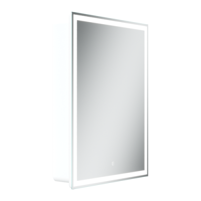 Зеркальный шкаф Sancos Diva 60 DI600 с подсветкой Белый с сенсорным выключателем