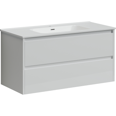 Тумба с раковиной Sancos Libra, 99 см., эмаль белый, LB100W