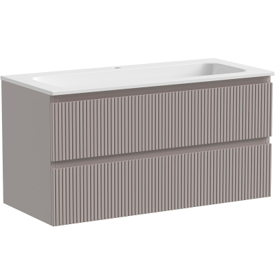 Тумба с раковиной Sancos Snob T 100 см SNT100SM doha soft