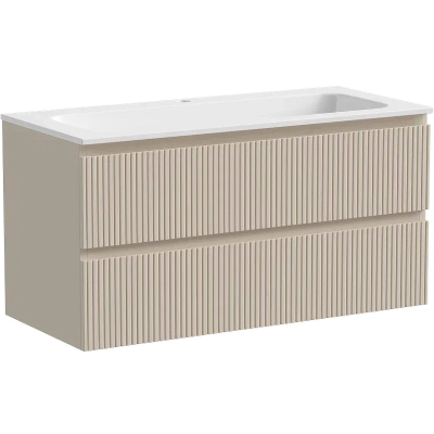 Тумба с раковиной Sancos Snob T 100 см SNT100CE beige soft