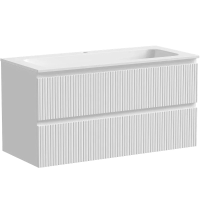Тумба с раковиной Sancos Snob T 100 см SNT100W bianco