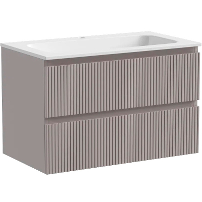 Тумба с раковиной Sancos Snob T 80 см SNT80SM doha soft