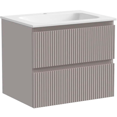 Тумба с раковиной Sancos Snob T 60 см SNT60SM doha soft