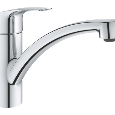 Смеситель для кухонной мойки GROHE Eurosmart с поворотным изливом 3328130E, EcoJoy, хром