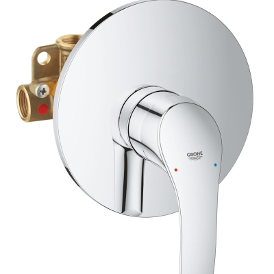 Смеситель для душа GROHE Eurosmart скрытого монтажа, в комплекте с монтажной частью 33556002, хром