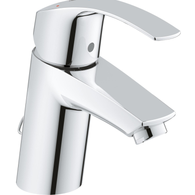 Смеситель для раковины GROHE Eurosmart с цепочкой, S-size 23372002, хром