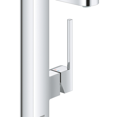 Смеситель для раковины GROHE Plus с нажимным донным клапаном, поворотный излив, L-Size, хром 23873003