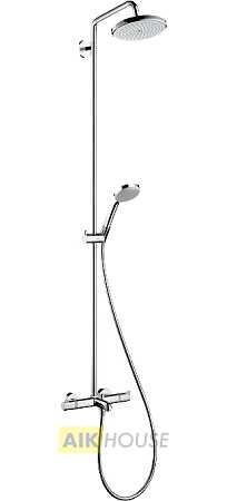 Душевая стойка Hansgrohe Croma 220 Showerpipe 27223000 с термостатом