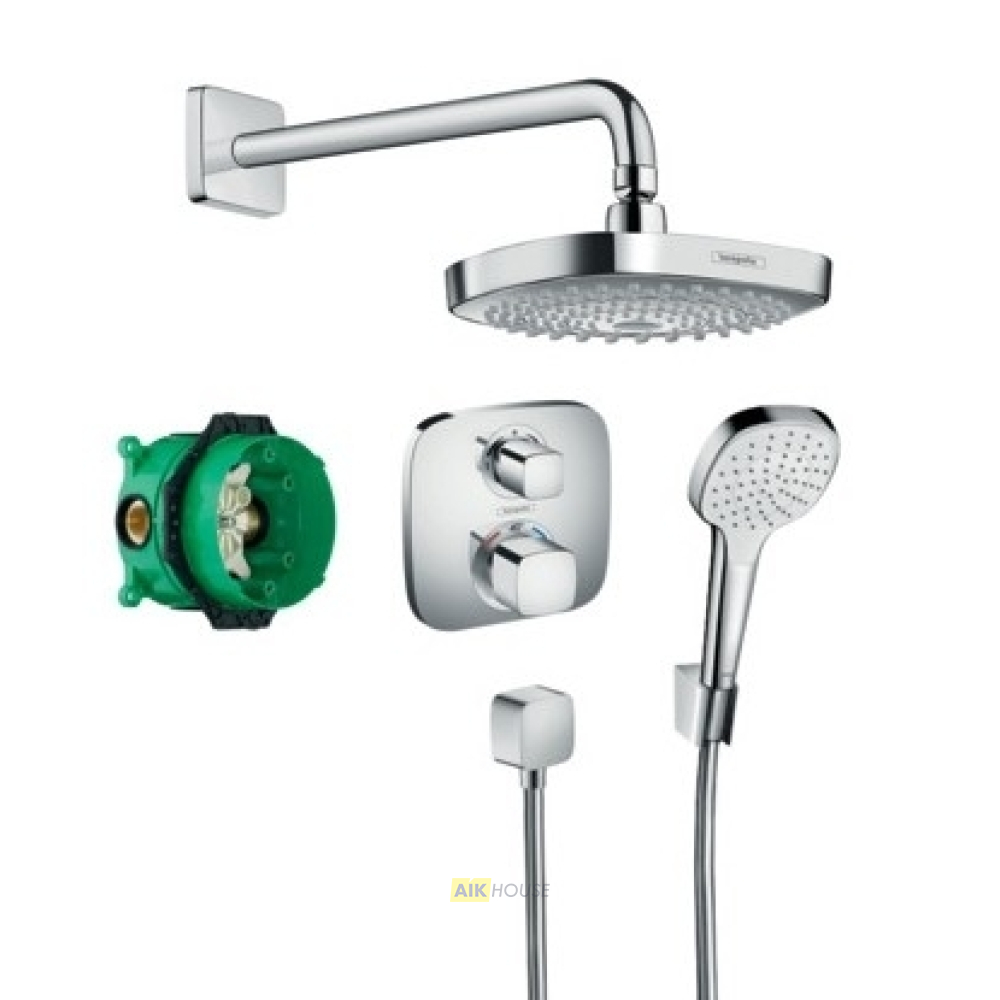 Душевой комплект Hansgrohe Croma Select E 27294000 с внутренней частью