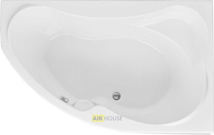 Акриловая ванна Aquanet Capri 160x100 R (с каркасом), 00205386
