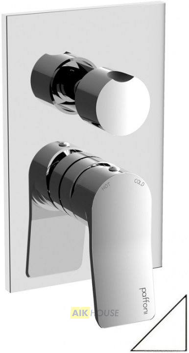 Смеситель для душа Paffoni Tilt TI018BO/M (с внутренней частью)