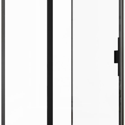 Душевой уголок Allen Brau Priority 100x80 черный браш 3.31006.BBA + 3.31015.BBA