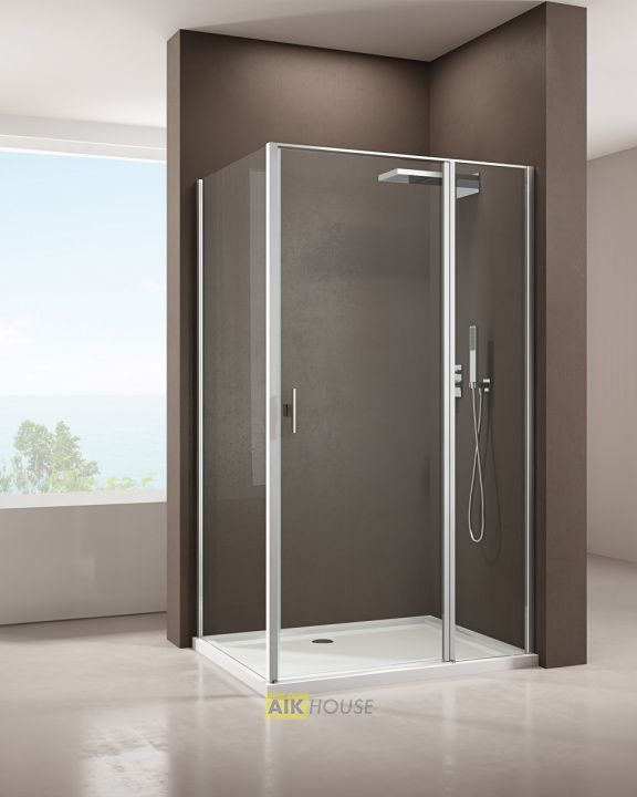 Душевой уголок Allen Brau Priority 90x100 хром 3.31001.00 + 3.31019.00