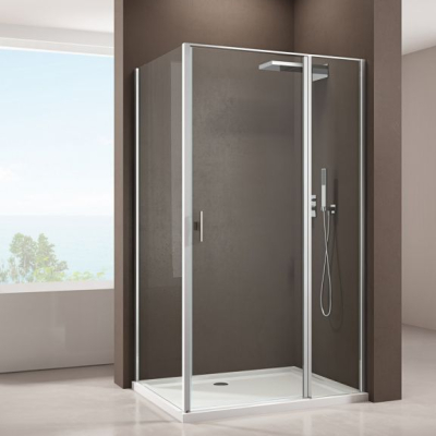 Душевой уголок Allen Brau Priority 90x90 хром 3.31001.00 + 3.31016.00