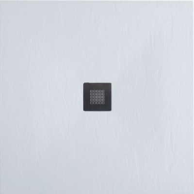 Душевой поддон Allen Brau Priority 100x100 8.31005-21 белый камень
