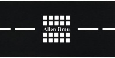 Накладка для сифона Allen Brau Infinity 8.210N3-BBA черный браш