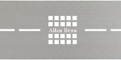 Накладка для сифона Allen Brau Infinity 8.210N7-BA серебро браш