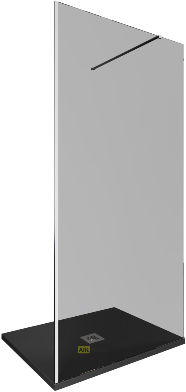 Душевая перегородка Allen Brau Infinity 1 100 3.21014.BA.T серебро браш