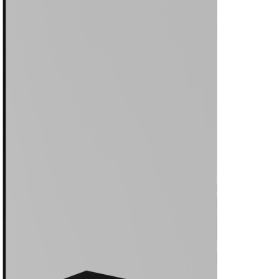 Душевая перегородка Allen Brau Infinity 1 140 3.21028.BBA.T черный браш